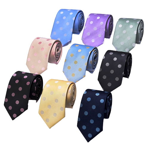 Pocar Polka Dot Tie