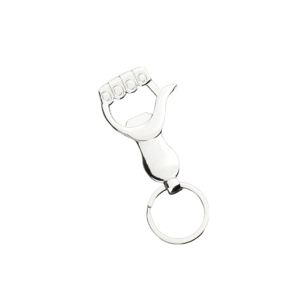 Thumb Shape Bottle Opener Keychain