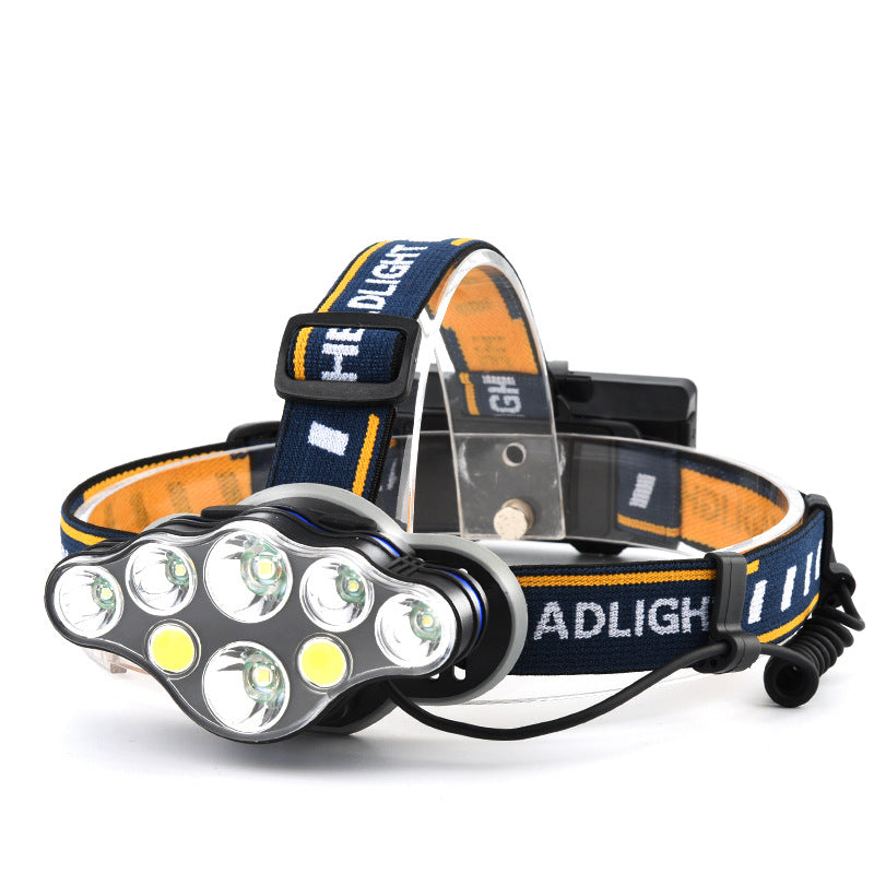 Super Bright Rechargeable Headlamp 8 Led