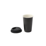 12oz Ceramic Travel Mug With Lid