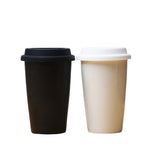 12oz Ceramic Travel Mug With Lid