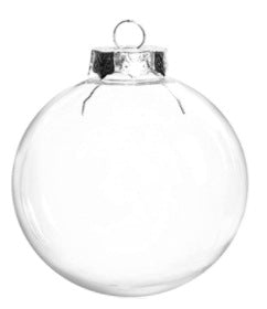 Clear Christmas Ball