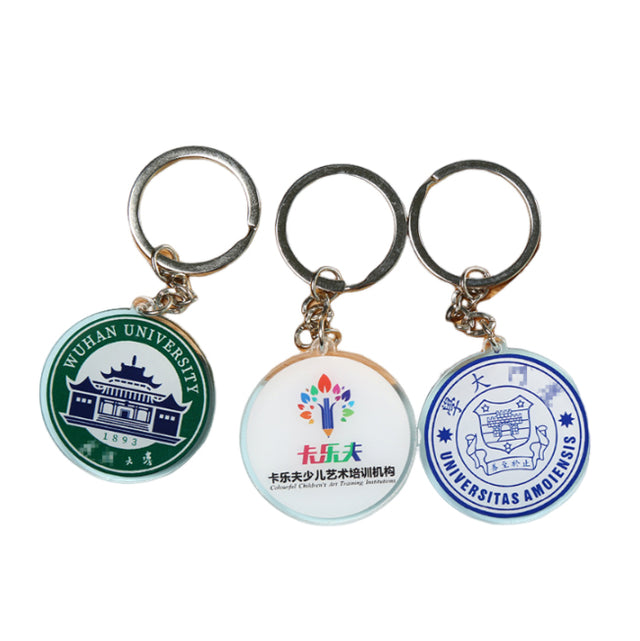 Round Shape Acrylic Keychain