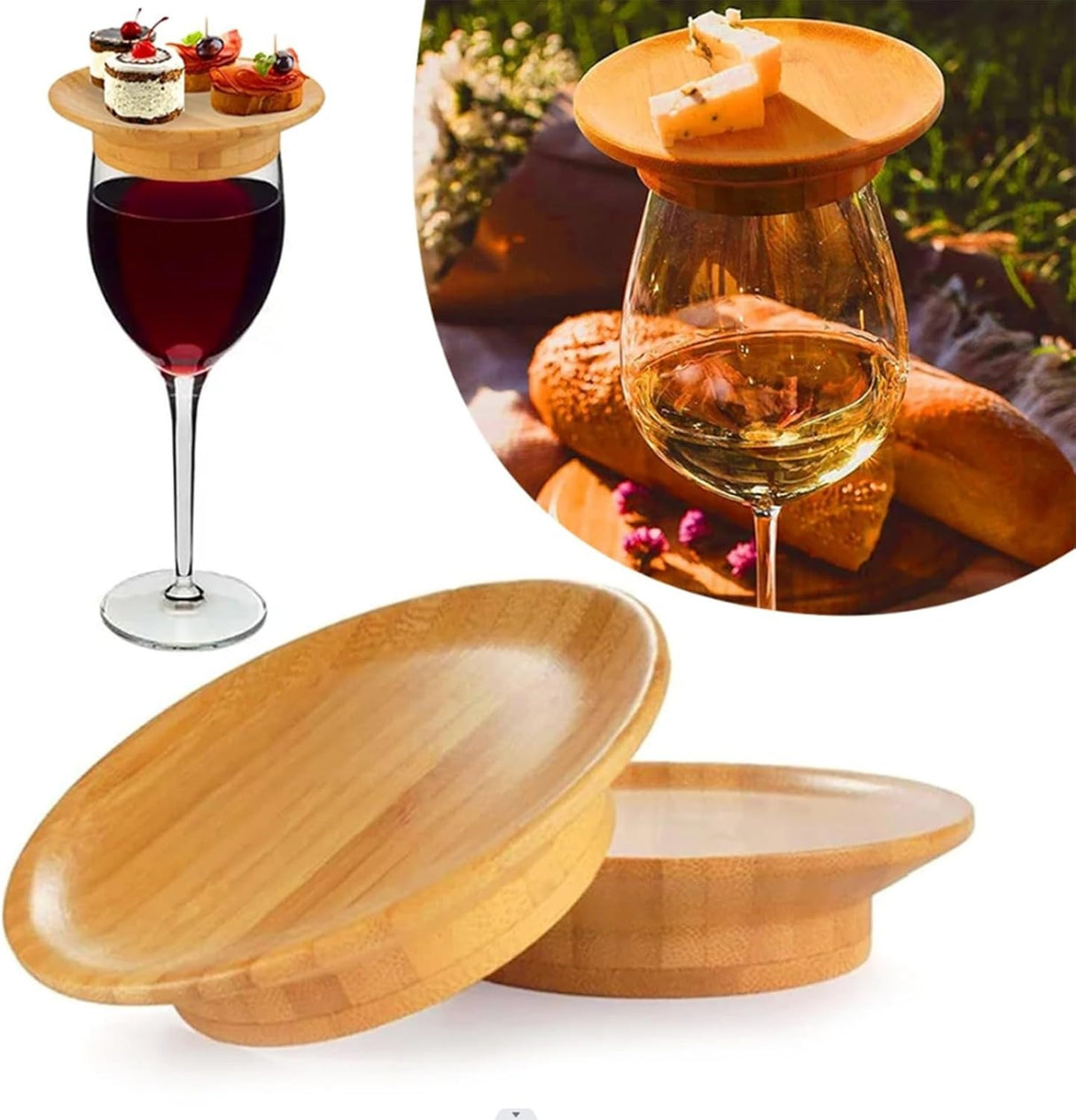 Wine Glass Charcuterie Topper