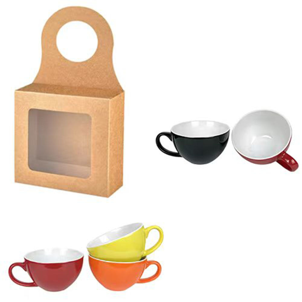 Kraft Red Wine Hook Box With A Cup