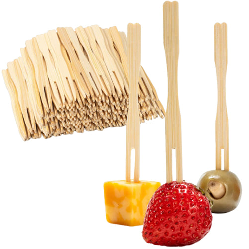 Bamboo Appetizer Fork