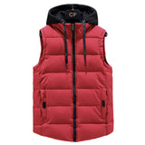 Hooded Sleeveless Quilted Vest