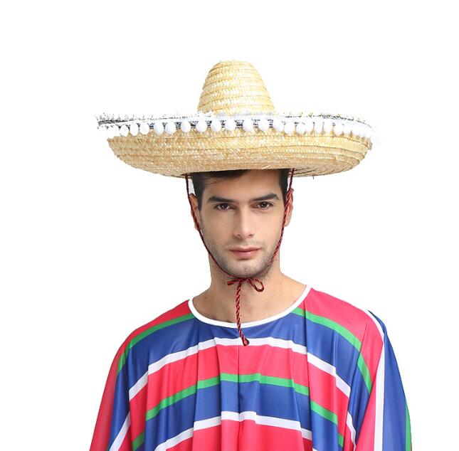 Straw Sombrero Hat