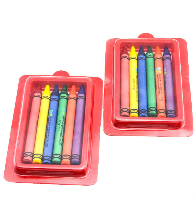 6-piece Retractable Crayons Set