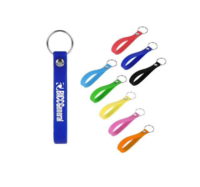 Silicone Bracelet Key Ring