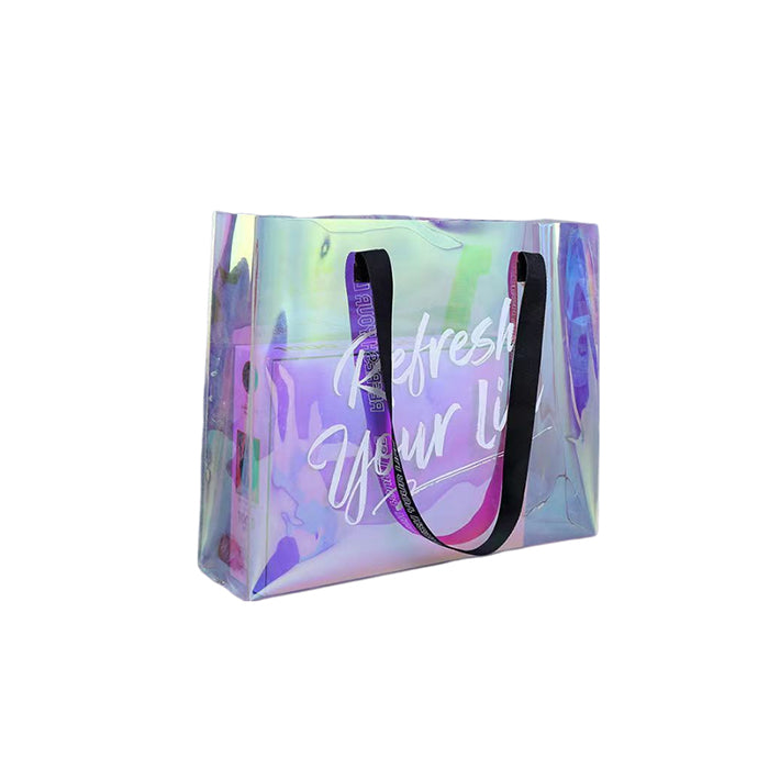 Holograph Transparent Tote Handbag