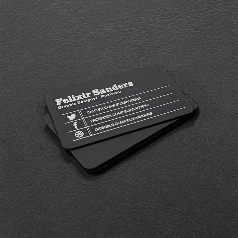 High-end Metal Business Card