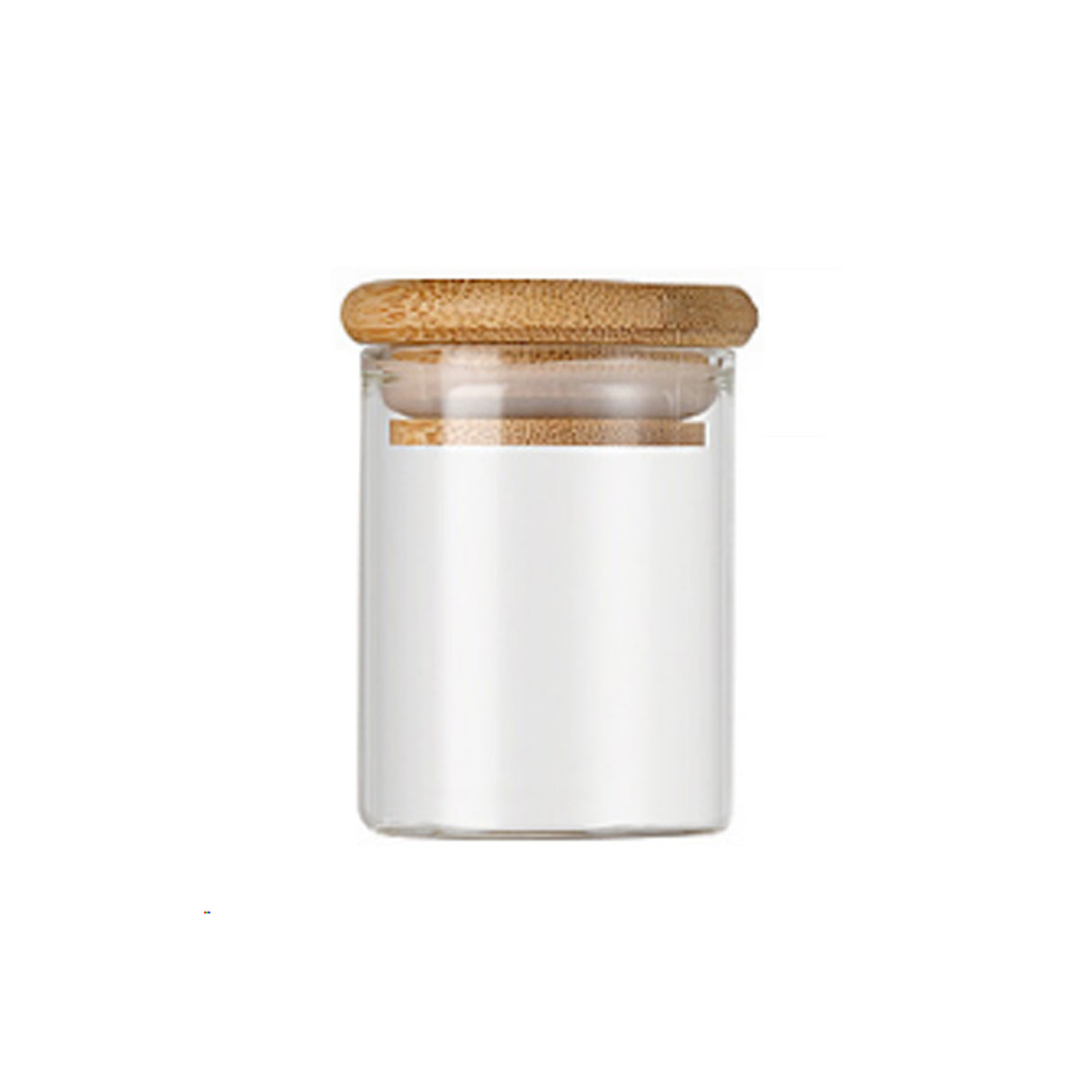 2oz Glass Spice Jars With Bamboo Lid