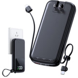 Portable Charger With Built-in Cable