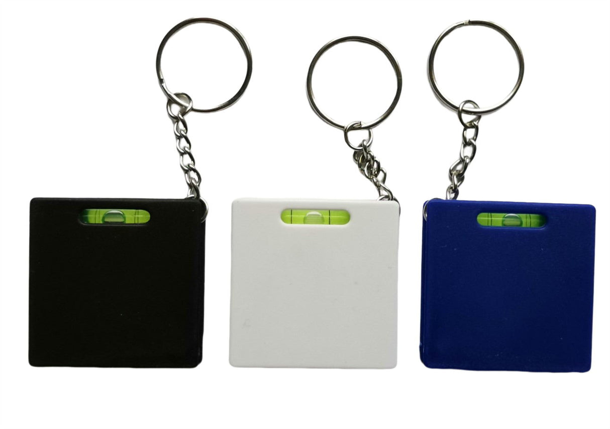 Tape Measures With Level Key Chain