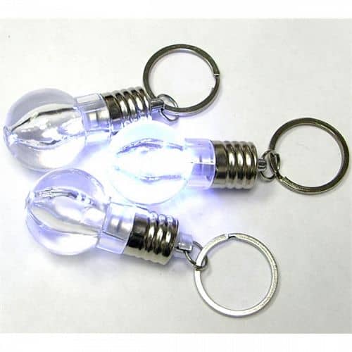 Super Bright Led Flashlight Swivel Keycha