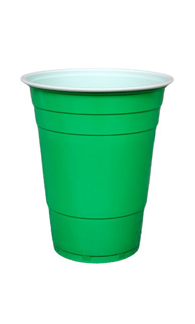 16 Oz Single Layer Dual Color Cup