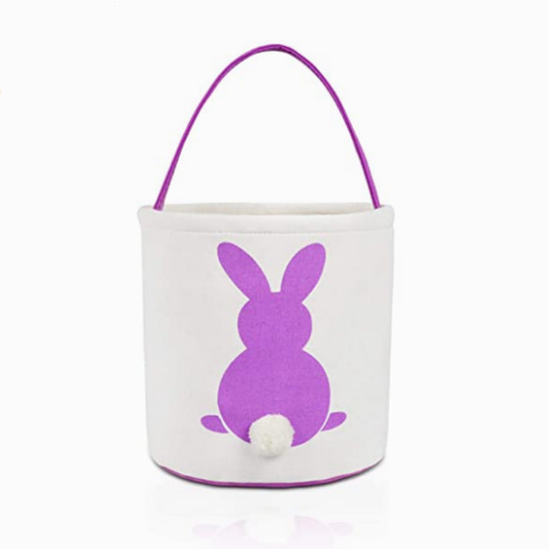 Easter Rabbit Bunny Tail Basket