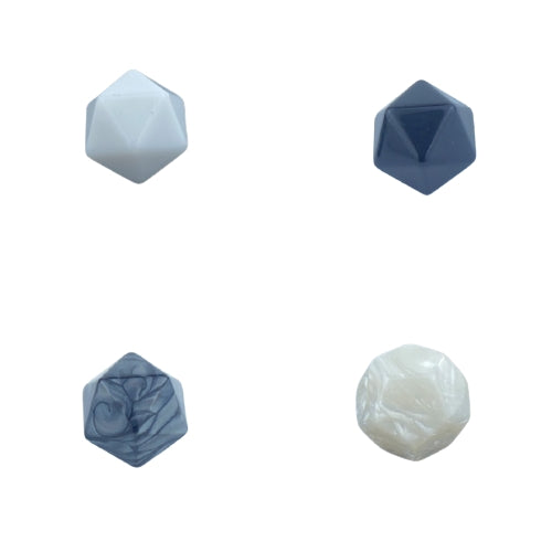 Plastic D20 Dice