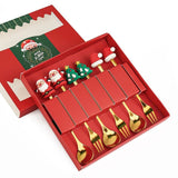 Christmas Spoon And Fork Set