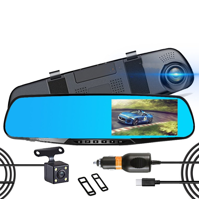 4.5-inch Car Mirror Recorder