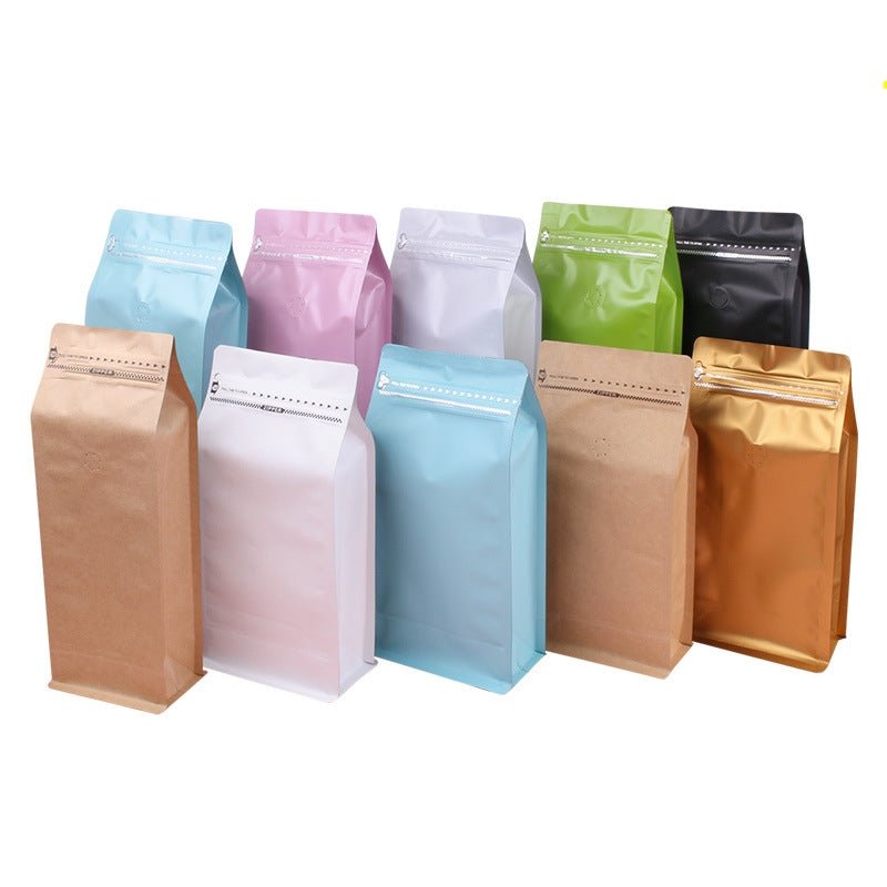 Ziplock Coffee Bag With Valve