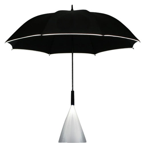 Golf Umbrella With Safe Reflective Stripe