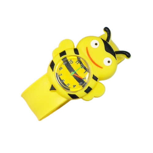 Bee Shape Cartoon Slap Watch