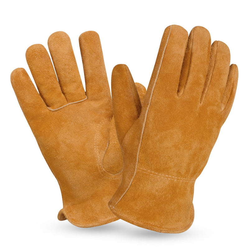 Water Repellent Suede Leather Gloves