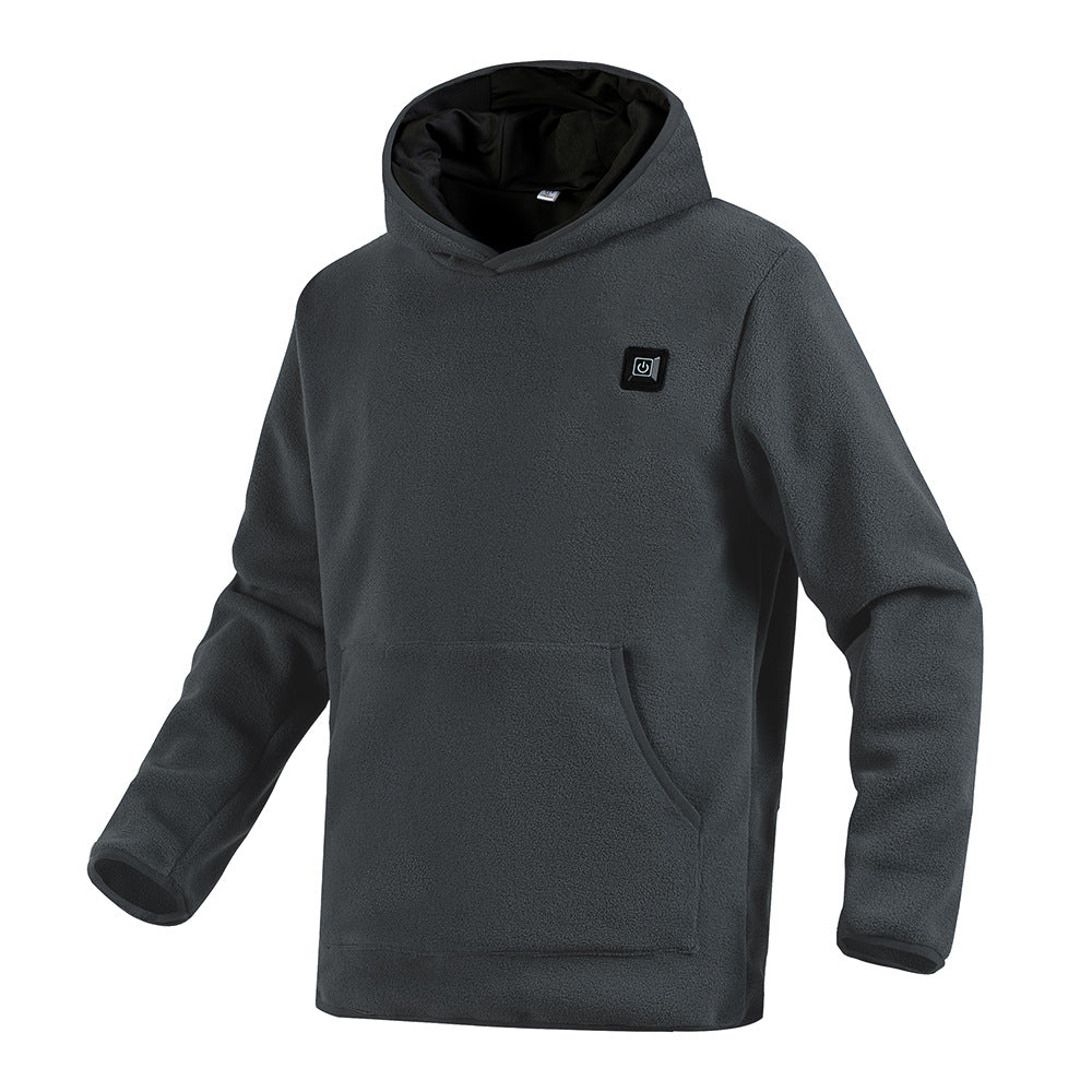 Heated Fleece Hoodie