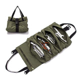 Canvas Bag Tool Roll Pouch