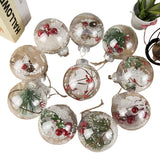 Transparent Christmas Decoration Ball