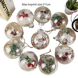 Transparent Christmas Decoration Ball