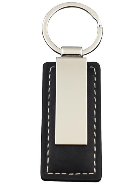 Rectangle Car Keychain With Case