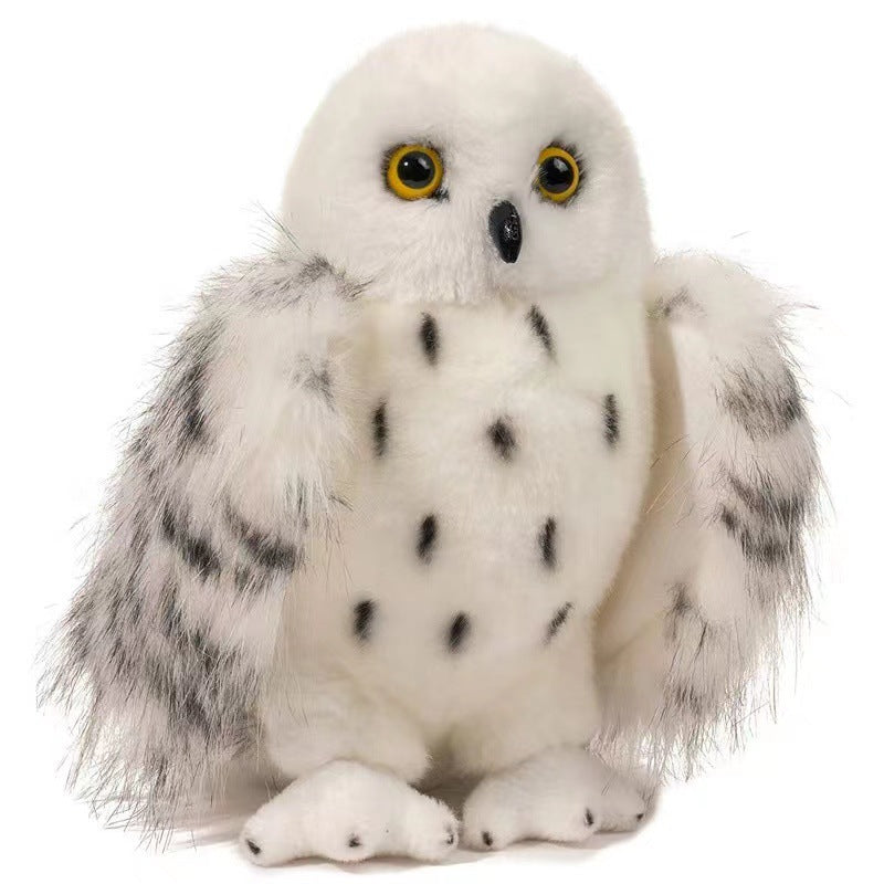 Wizard Snowy Owl Plush Stuffed Animal