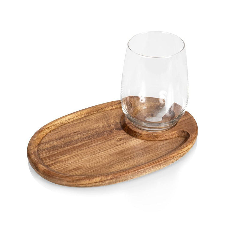 Wood Cocktail Platter