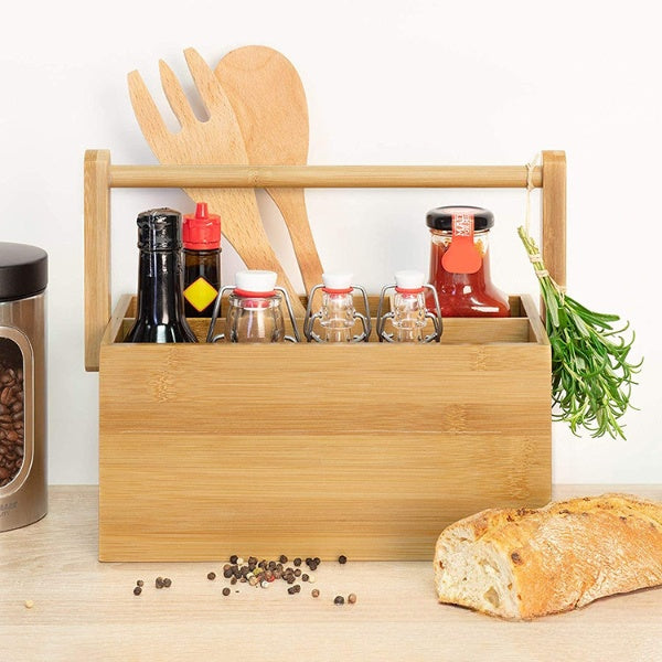 Wood Condiment Caddy - By Boat