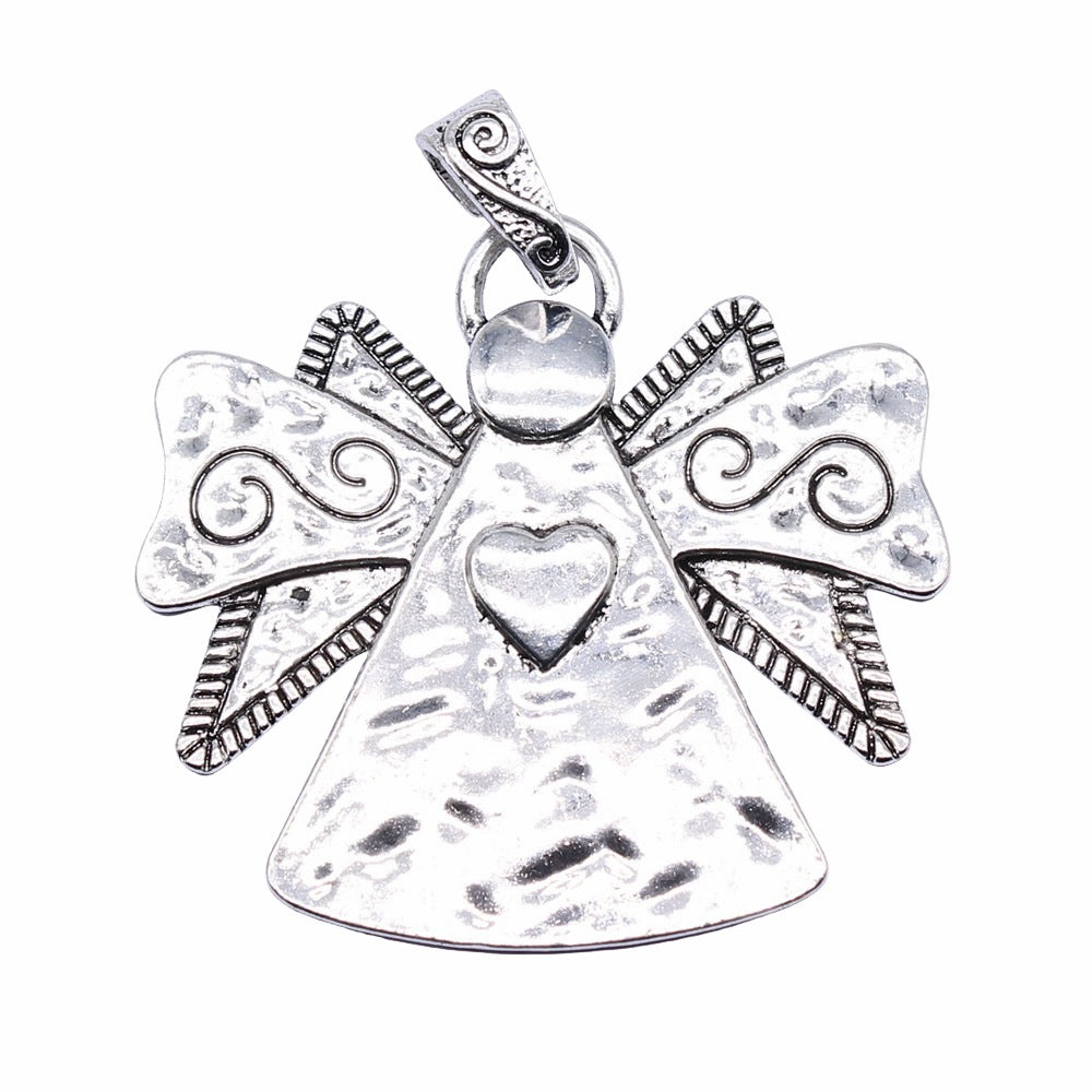 Love Heart Angel Pendant