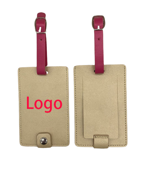 Travel Pu Leather Luggage Bag Tag