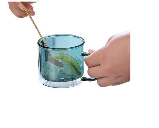 Double-walled Glass Mug