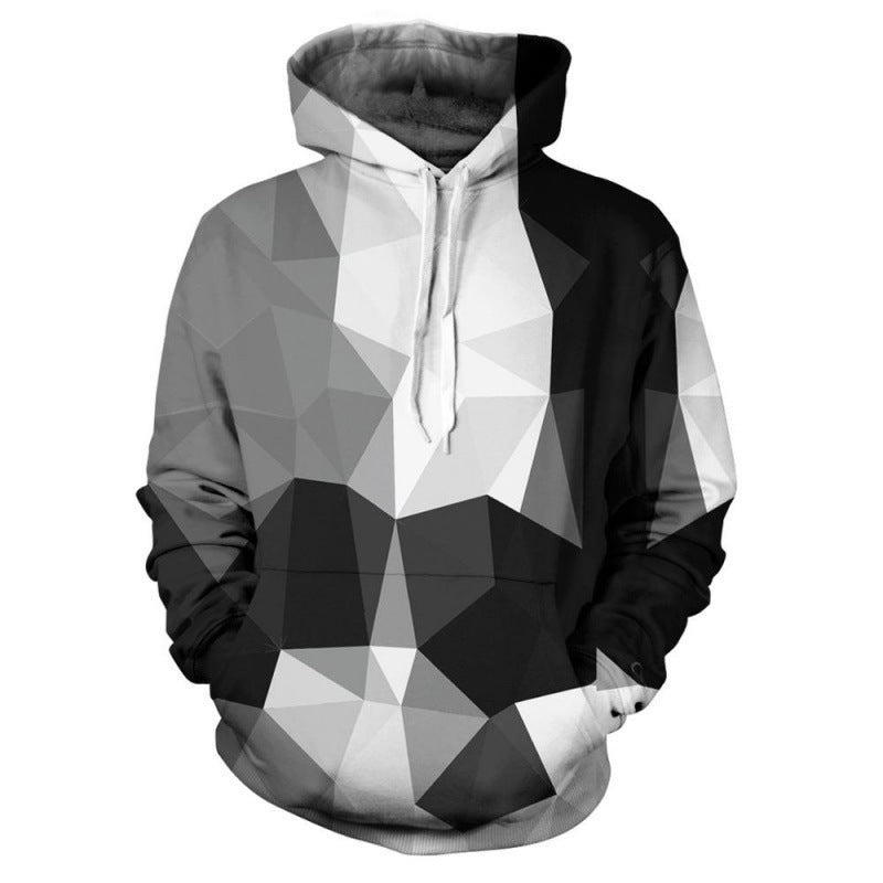 Sublimation Pullover 3d Printed Hoodie