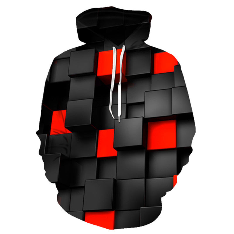 Sublimation Pullover 3d Printed Hoodie