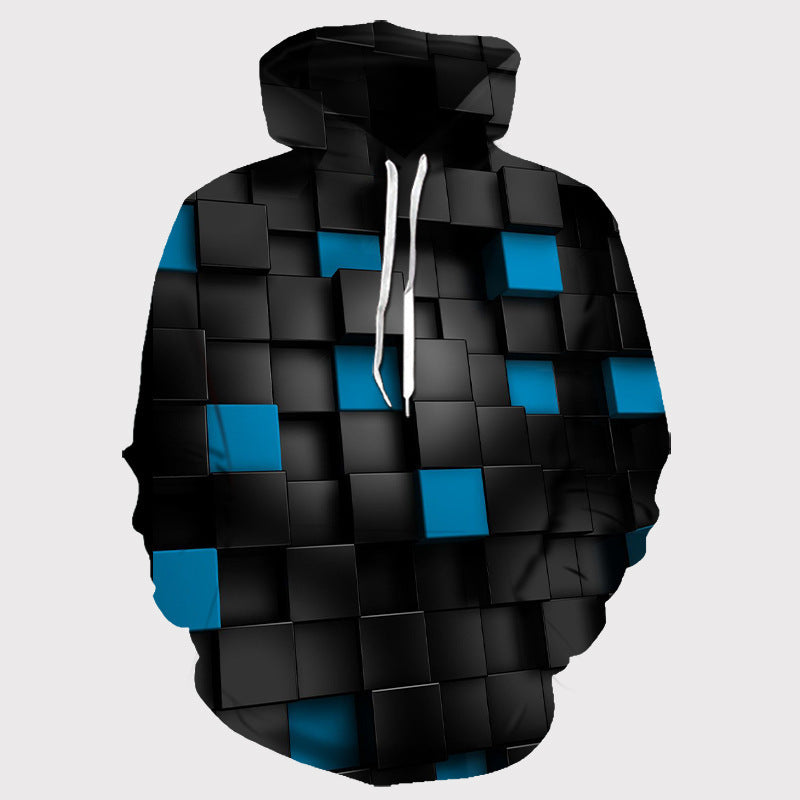 Sublimation Pullover 3d Printed Hoodie