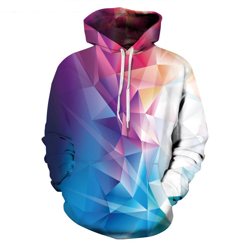 Sublimation Pullover 3d Printed Hoodie