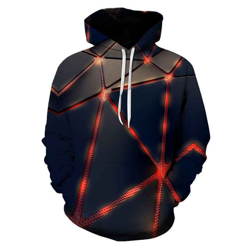 Sublimation Pullover 3d Printed Hoodie