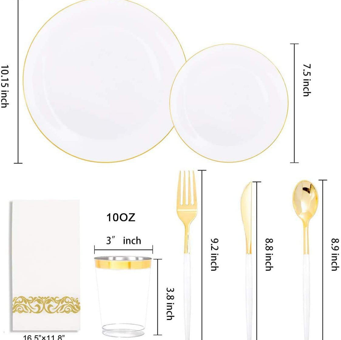 Plastic Dinnerware Set