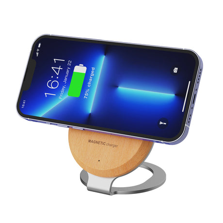 Wirelss Bamboo Charging Station