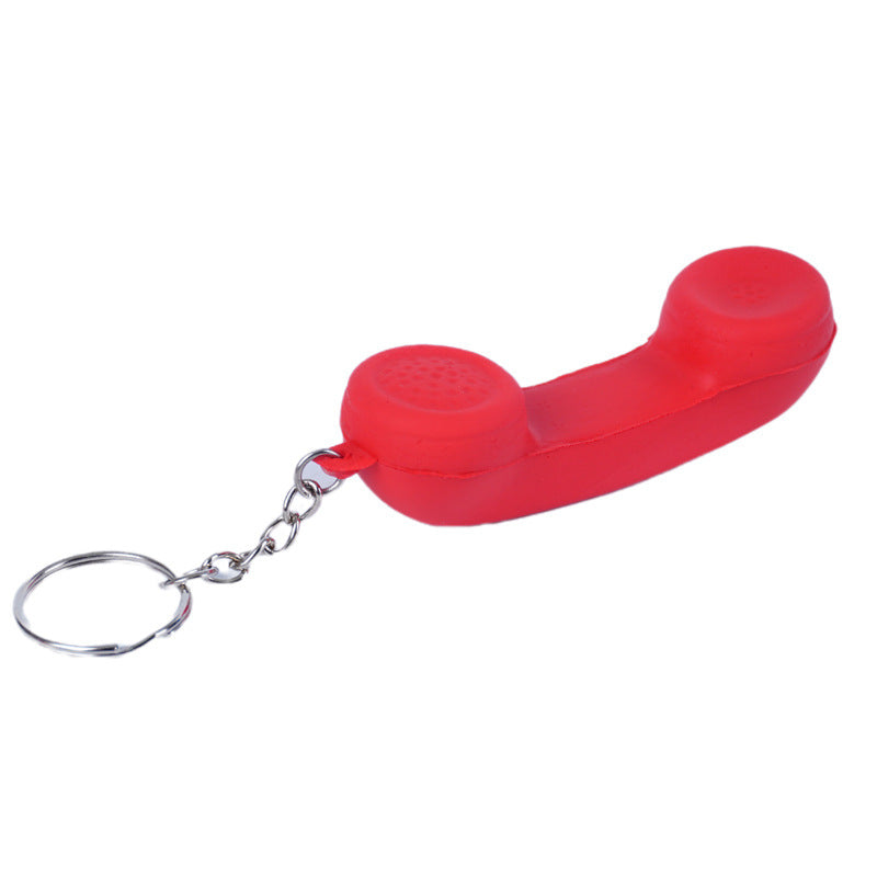 Telephone Stress Reliever Keychain