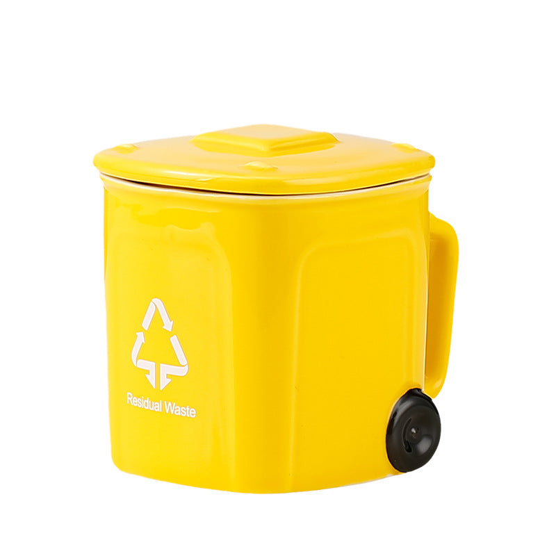 Trash Can Shape Cup