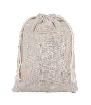 Burlap Drawsting Bag